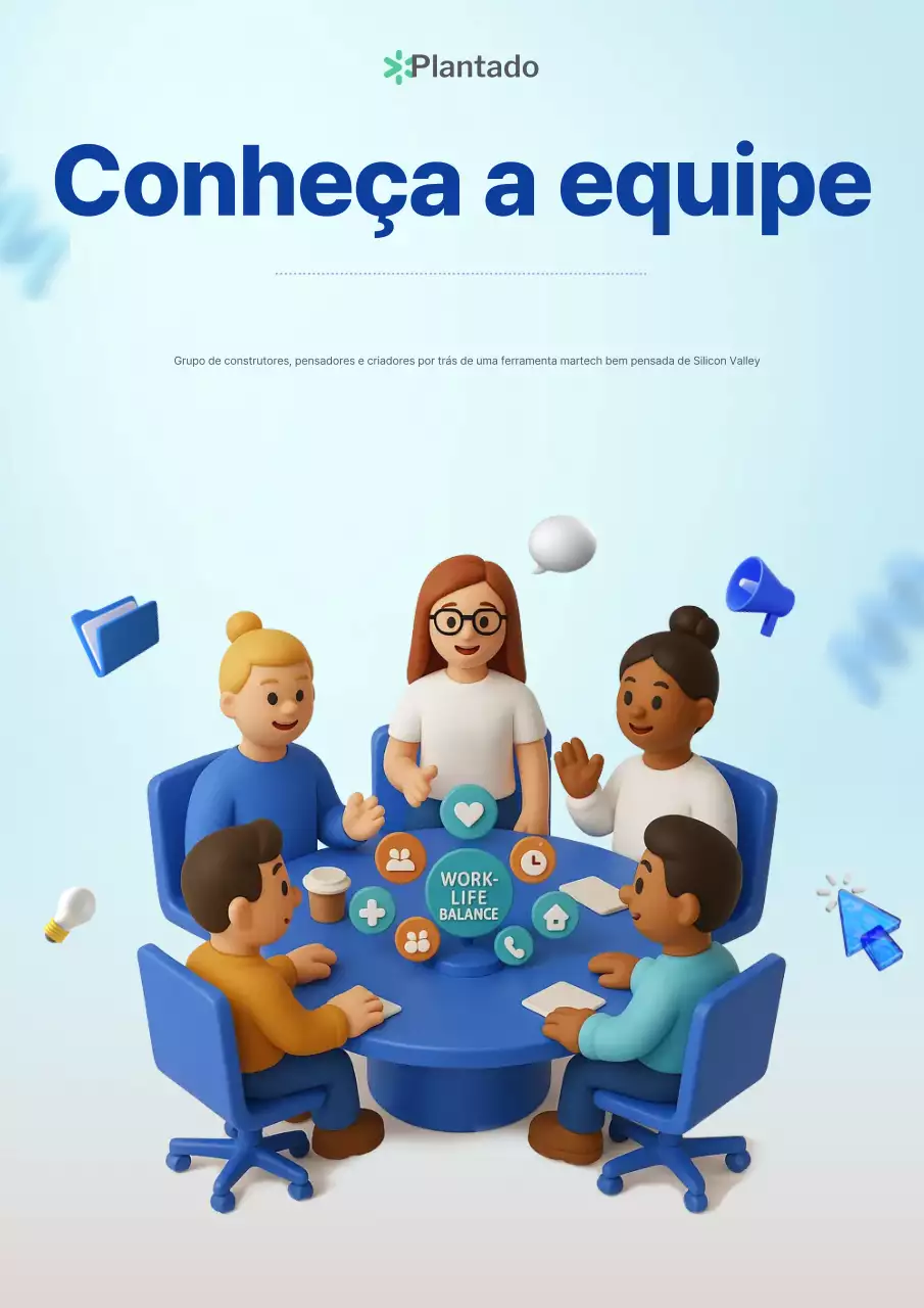 Anúncio da equipe Blue Modern 3D
