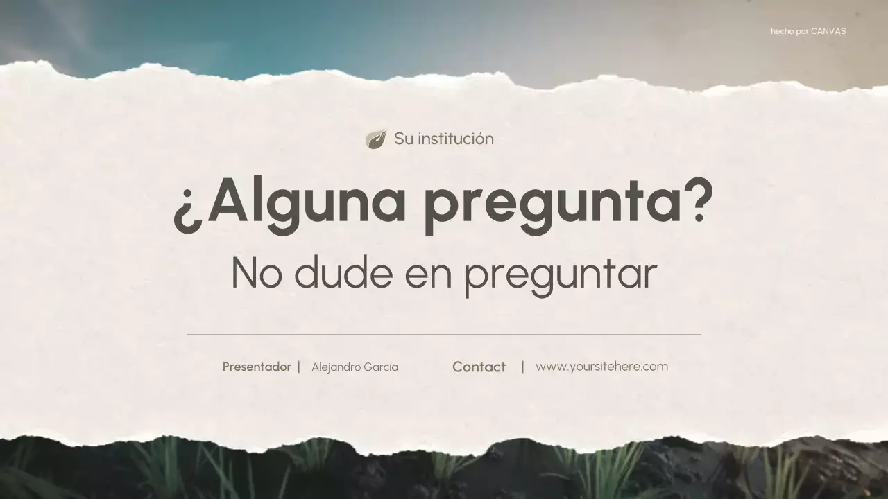 Presentación de química natural moderna y ecológica