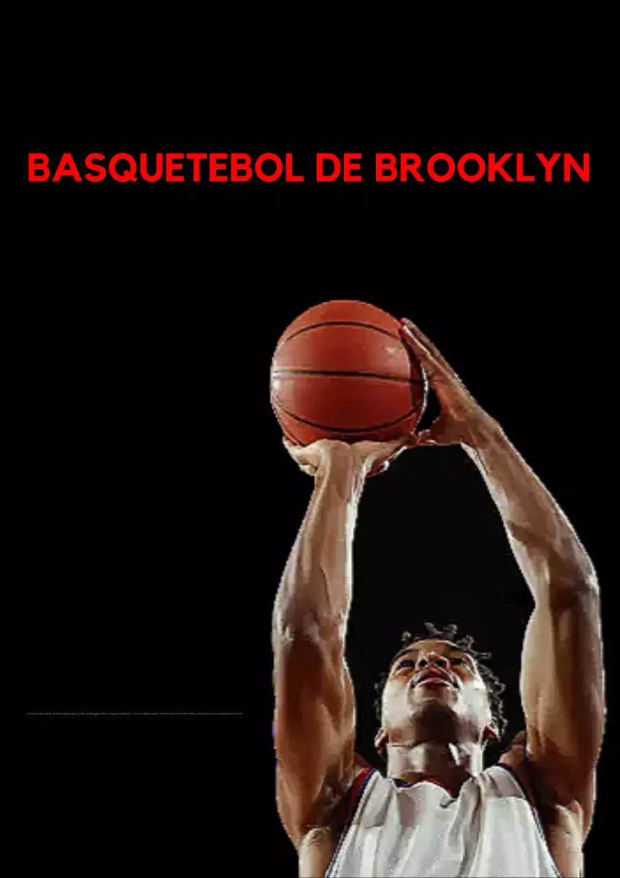 anúncio do evento de basquete em negrito vermelho