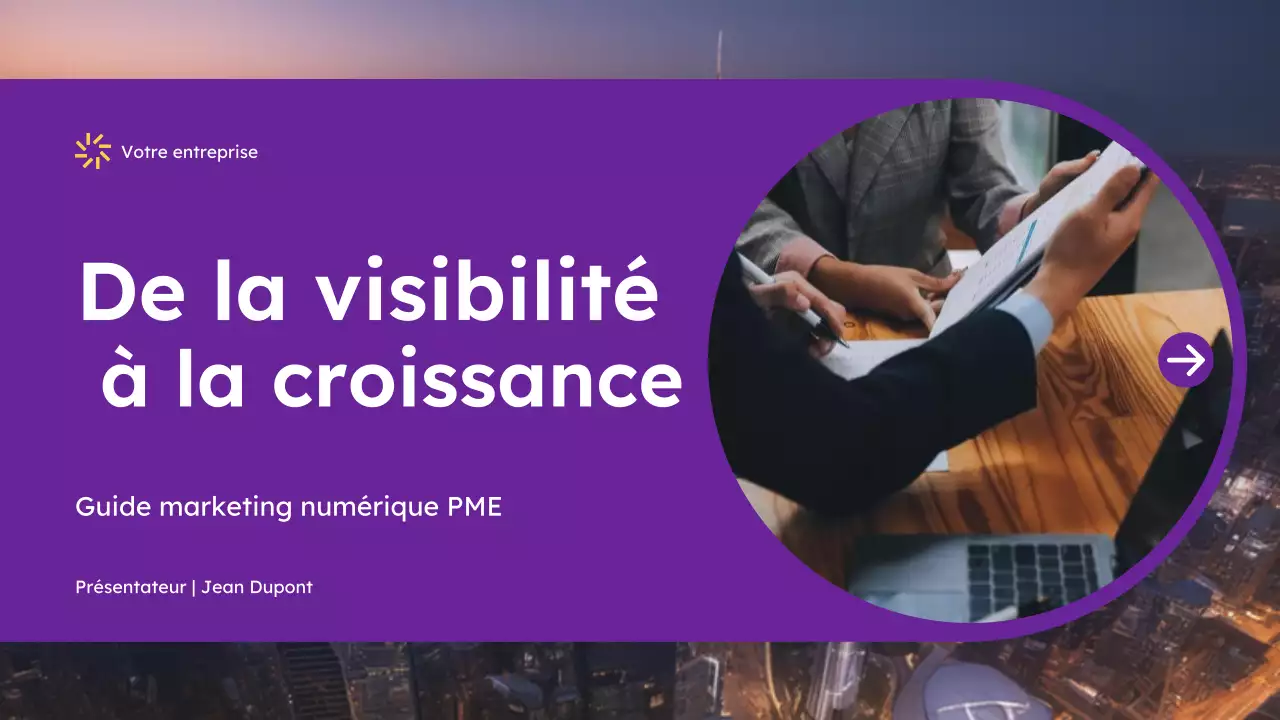 Guide du marketing moderne violet