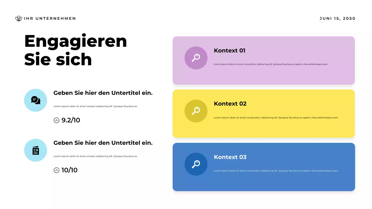 Blue Modern Community-Ankündigungspräsentation