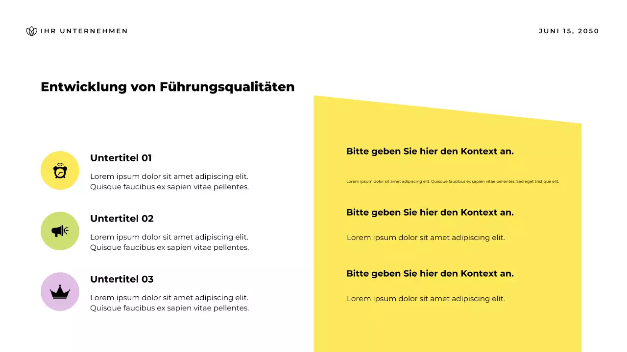 Blue Modern Community-Ankündigungspräsentation