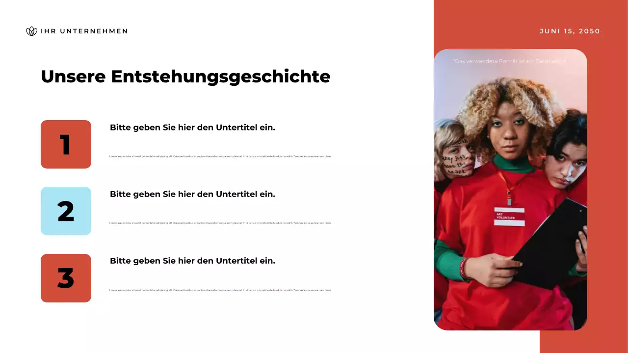 Blue Modern Community-Ankündigungspräsentation