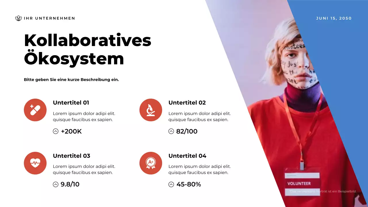 Blue Modern Community-Ankündigungspräsentation