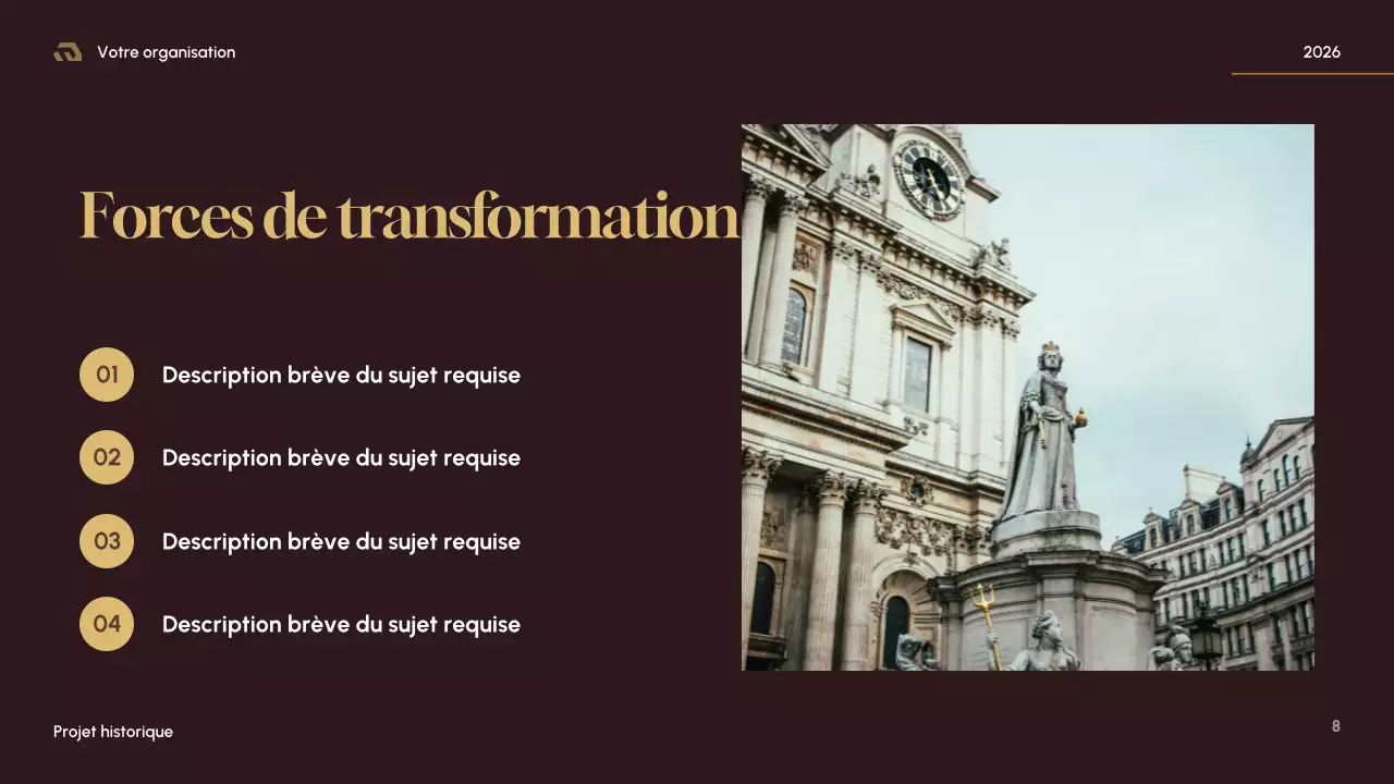 Présentation de l'histoire médiévale de Brown