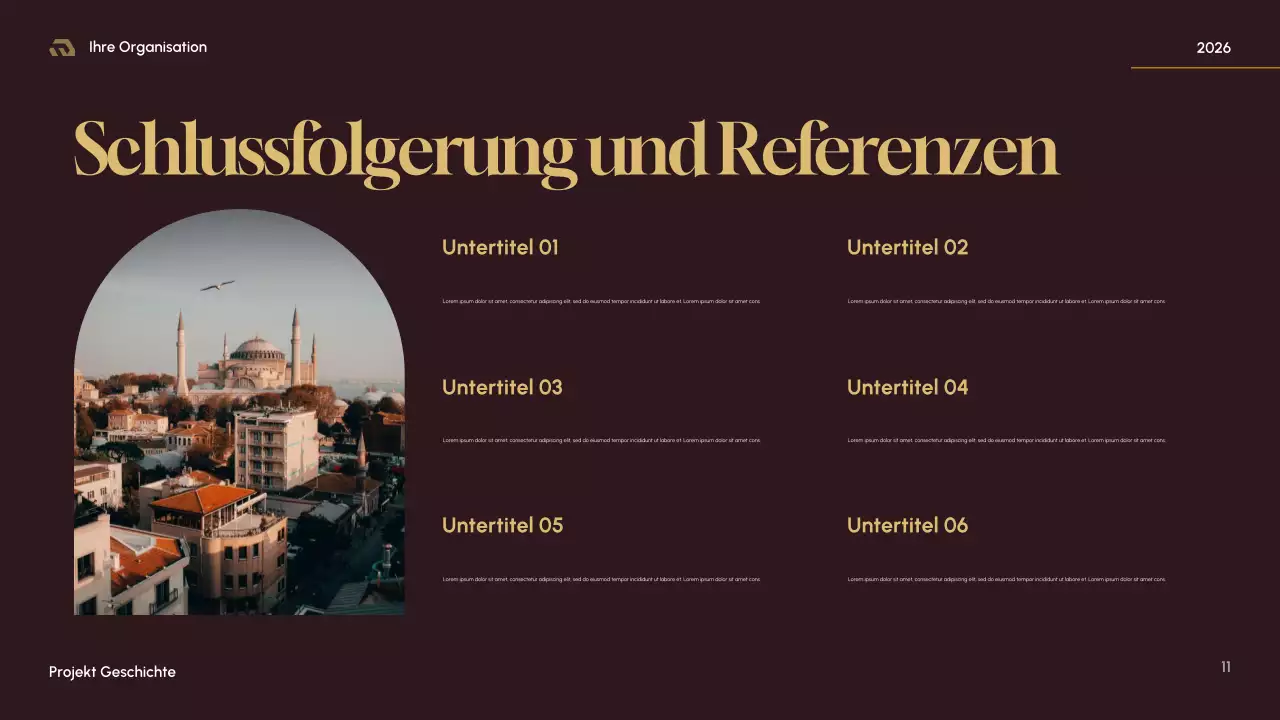 Brown Mittelalterliche Geschichte Präsentation