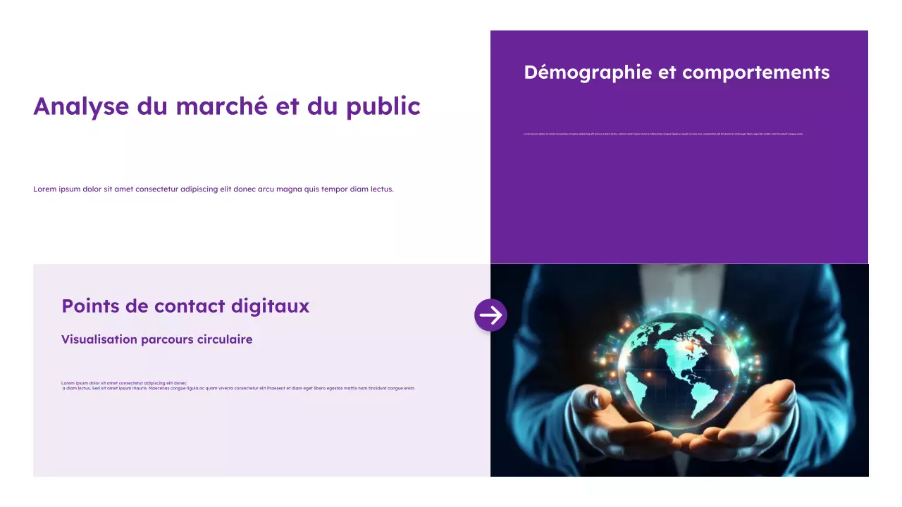 Guide du marketing moderne violet