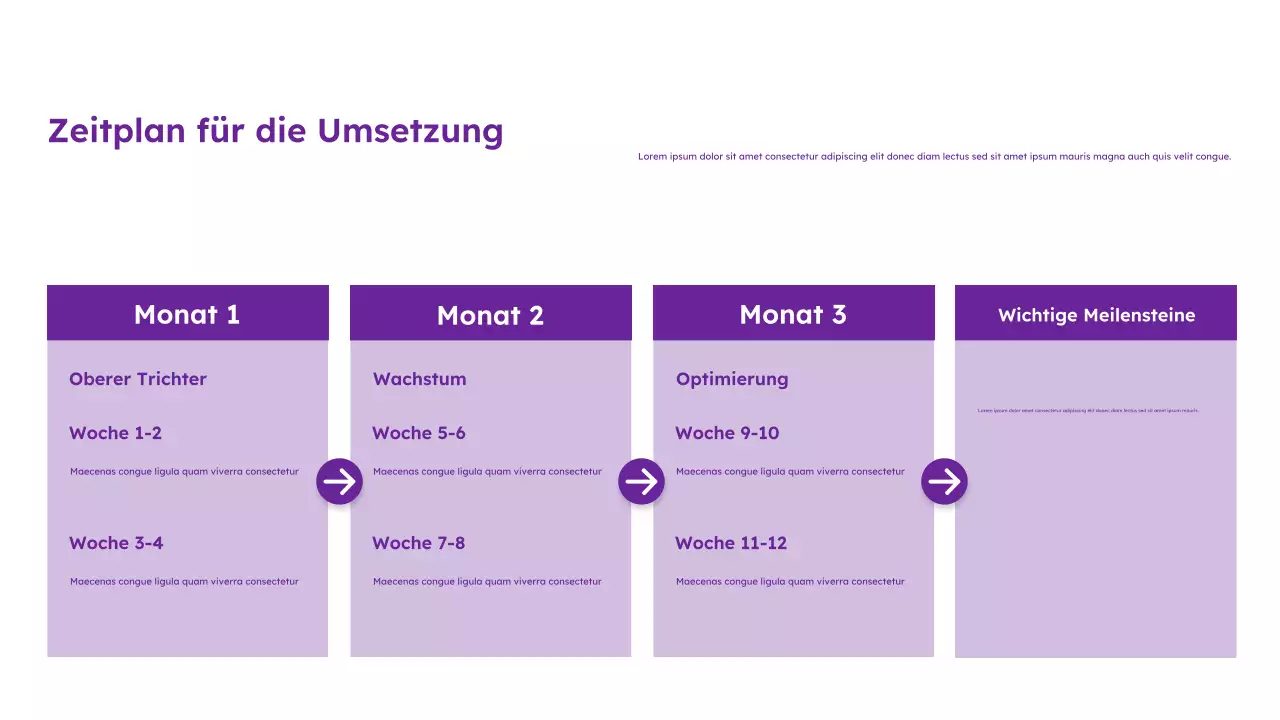 Lila Moderner Marketingleitfaden