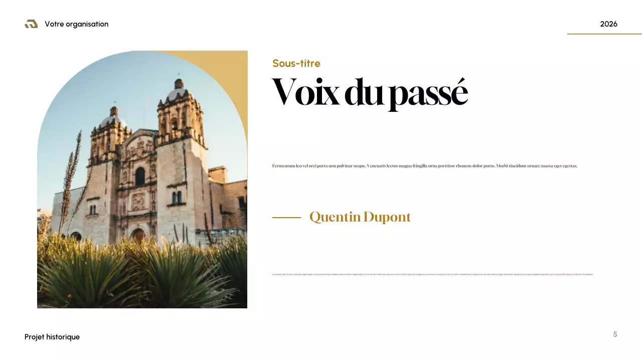 Présentation de l'histoire médiévale de Brown