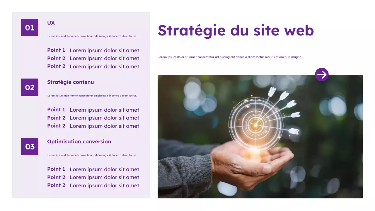 Guide du marketing moderne violet