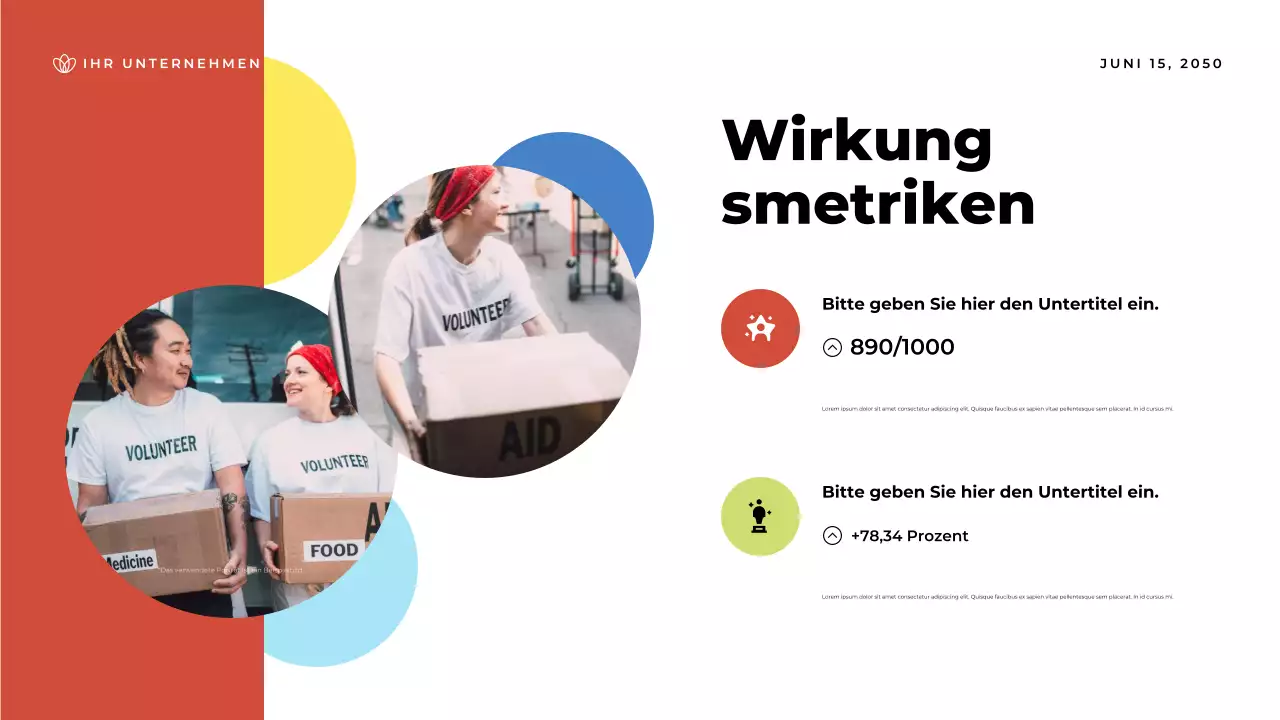 Blue Modern Community-Ankündigungspräsentation