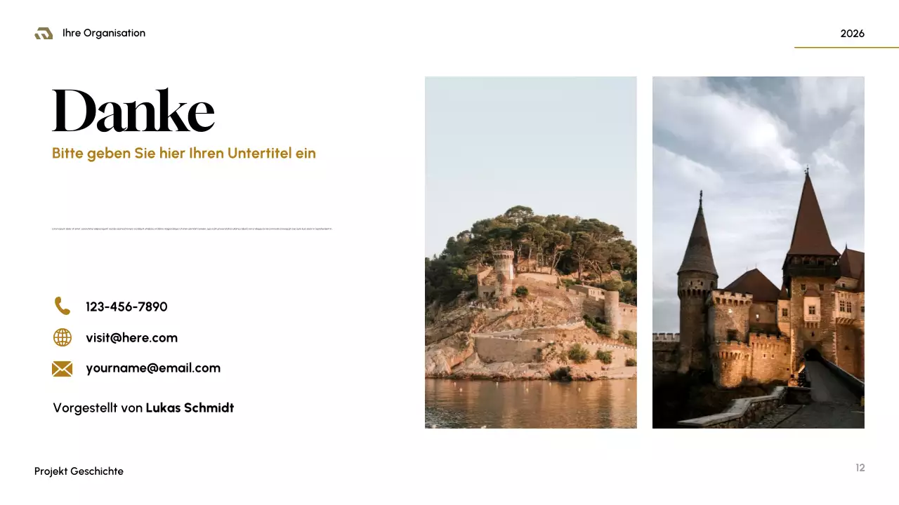 Brown Mittelalterliche Geschichte Präsentation