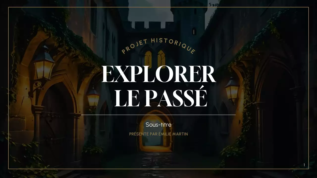 Présentation de l'histoire médiévale de Brown