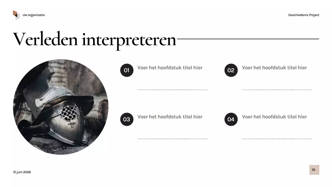 Presentatie over de geschiedenis van Black Vintage