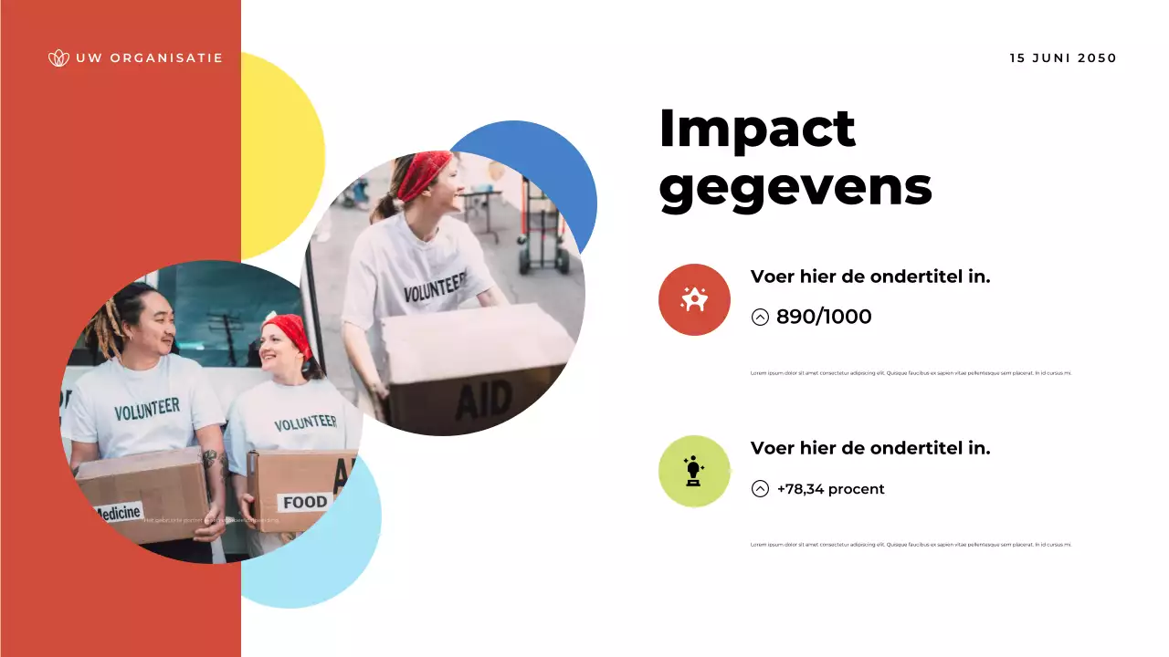 Presentatie van de aankondiging van Blue Modern Community