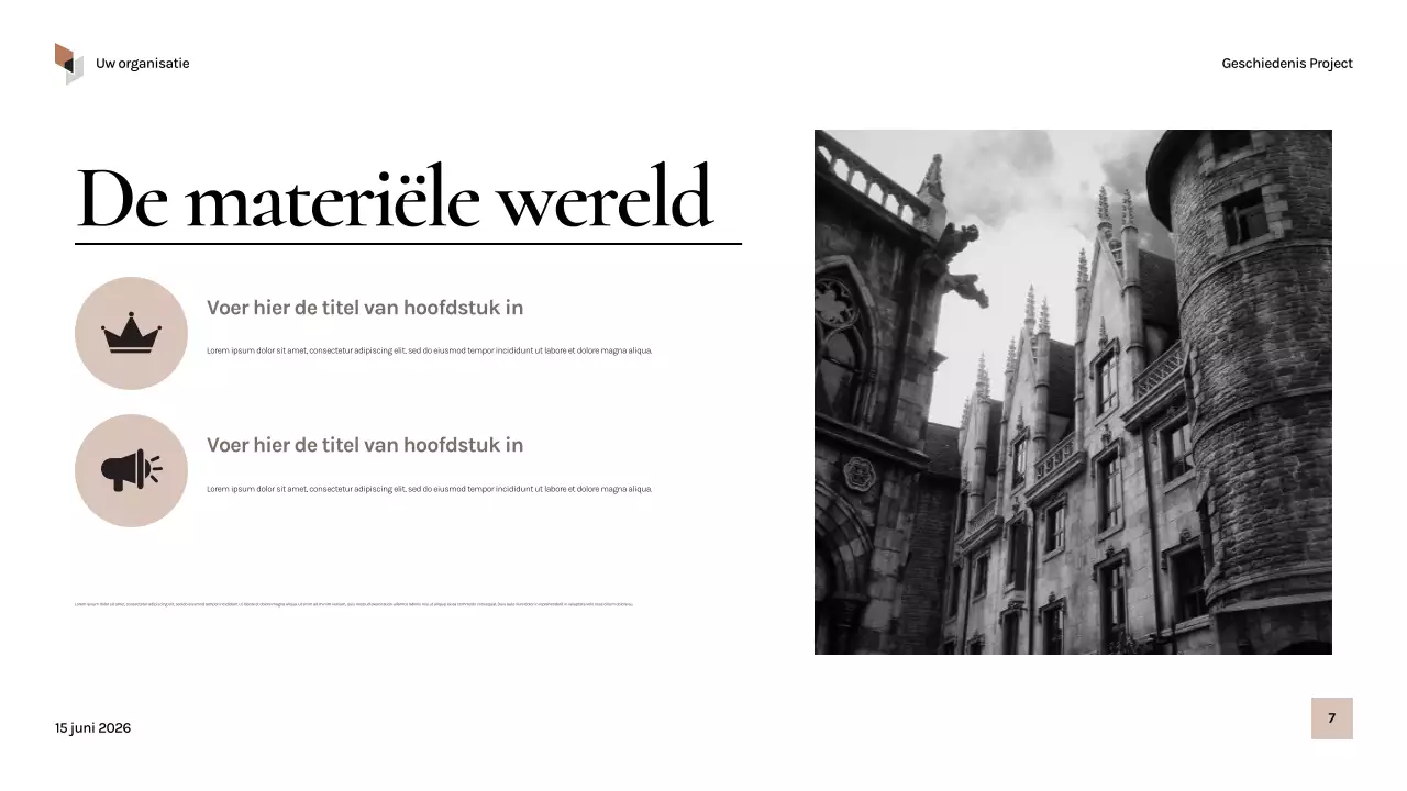 Presentatie over de geschiedenis van Black Vintage