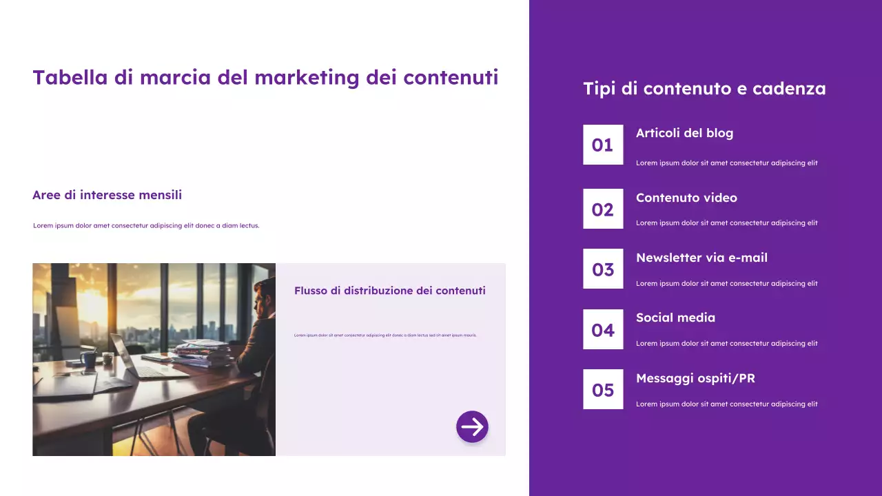 Guida al marketing moderno viola