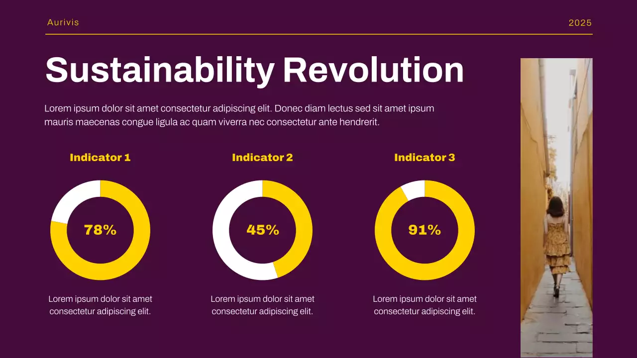 Purple Yellow Modern Market Trends Report Presentation