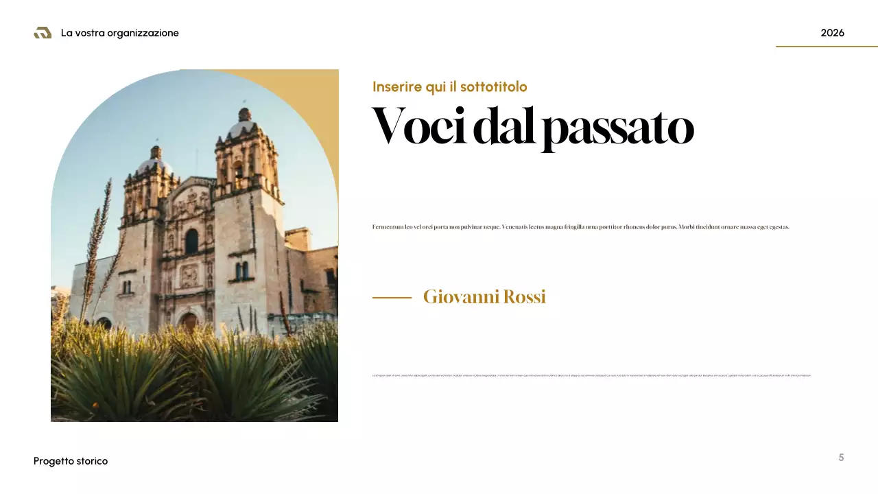 Presentazione di storia medievale di Brown