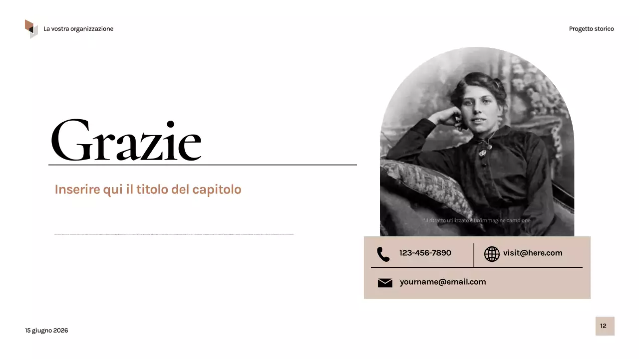 Presentazione della storia dell'annata nera