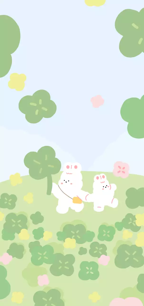 カラフル かわいい 動物 ポスター