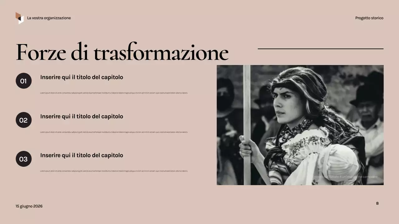 Presentazione della storia dell'annata nera