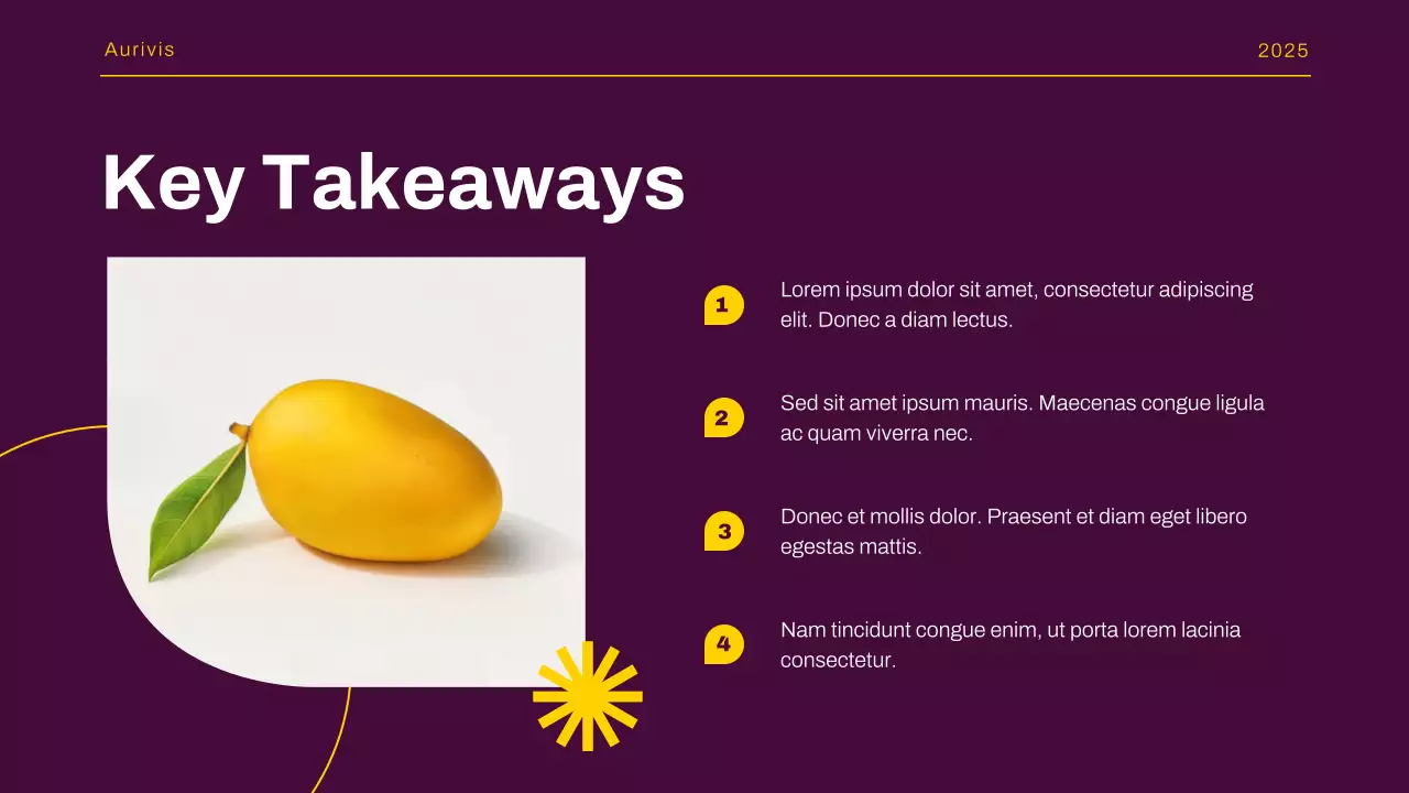 Purple Yellow Modern Market Trends Report Presentation