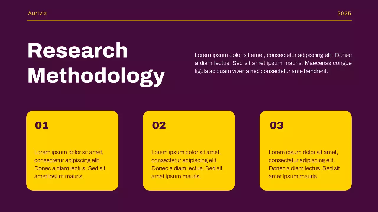 Purple Yellow Modern Market Trends Report Presentation