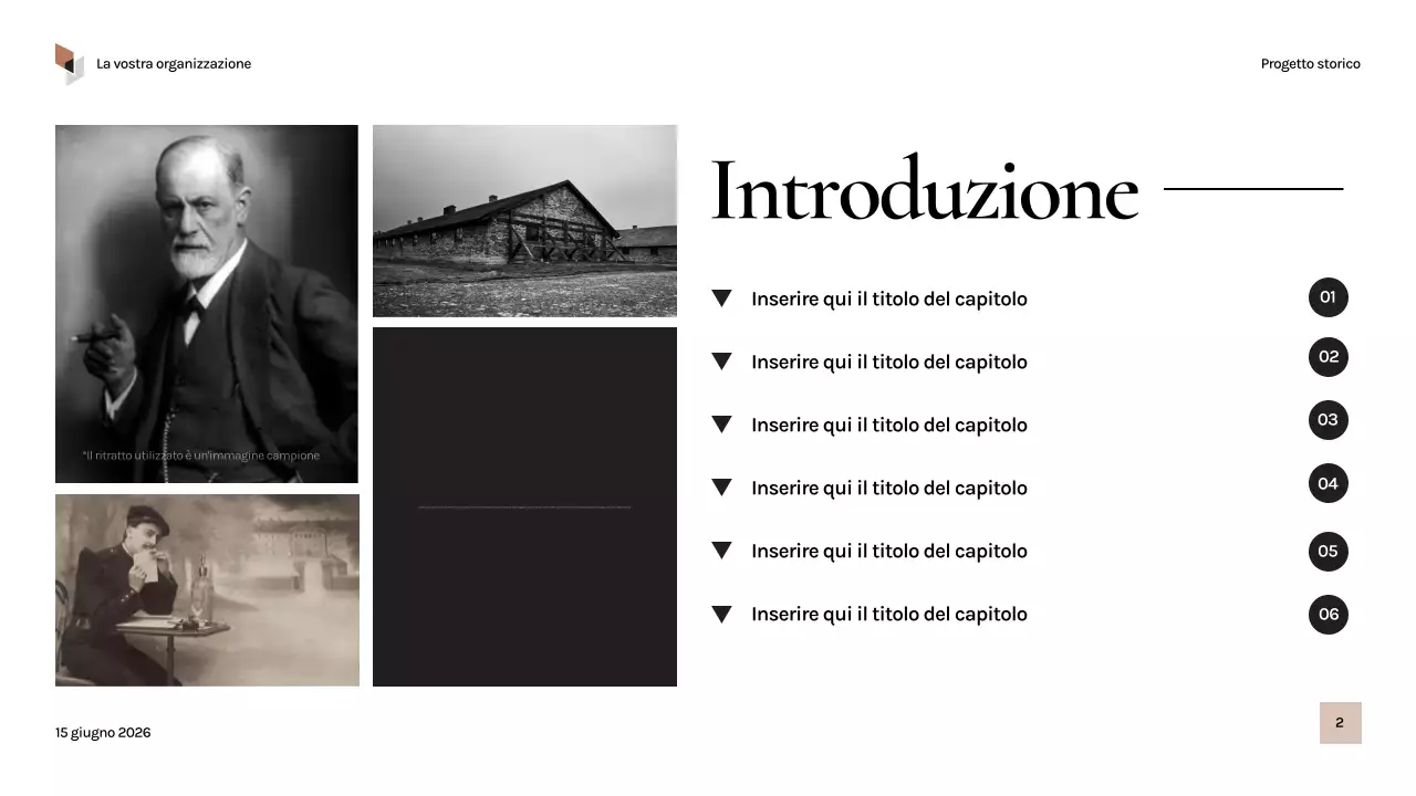 Presentazione della storia dell'annata nera