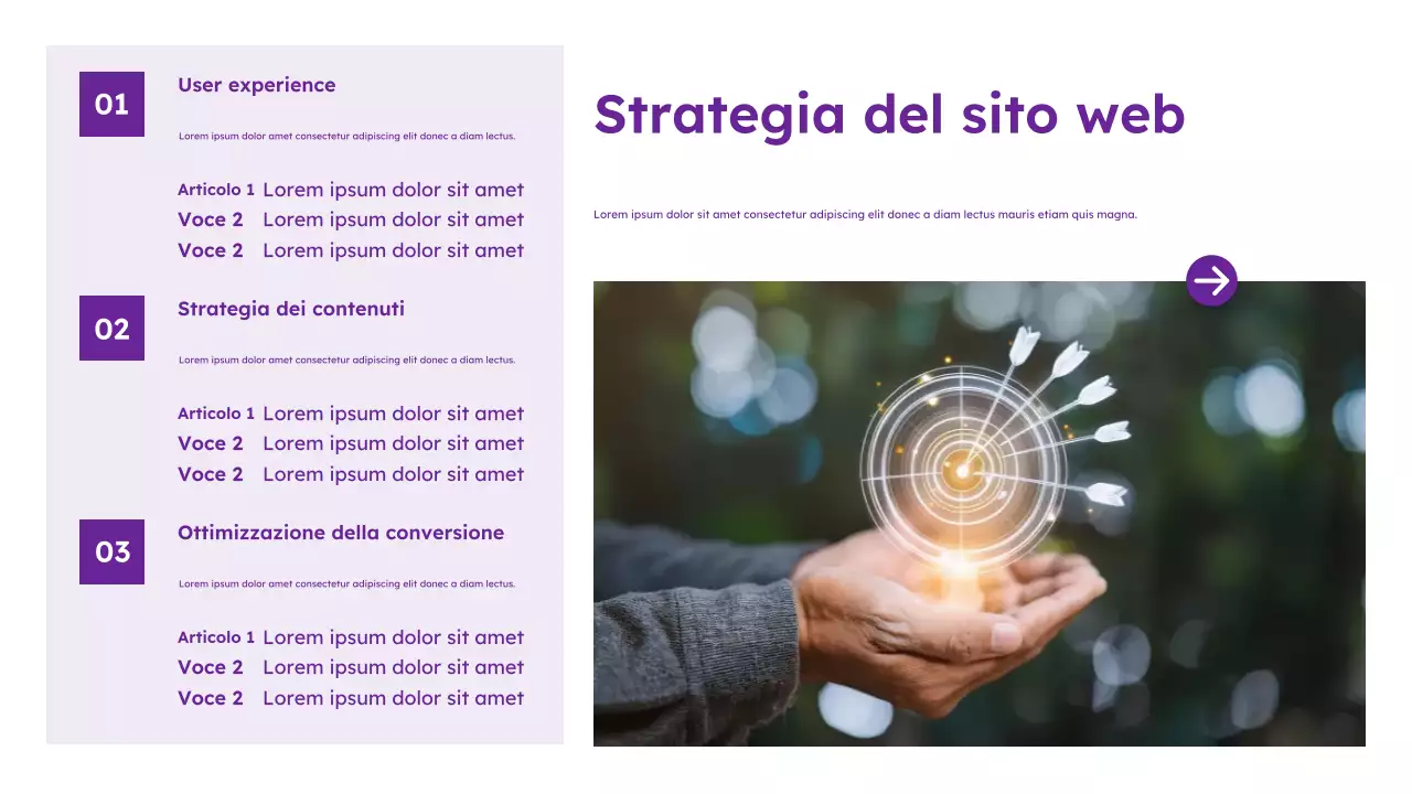 Guida al marketing moderno viola