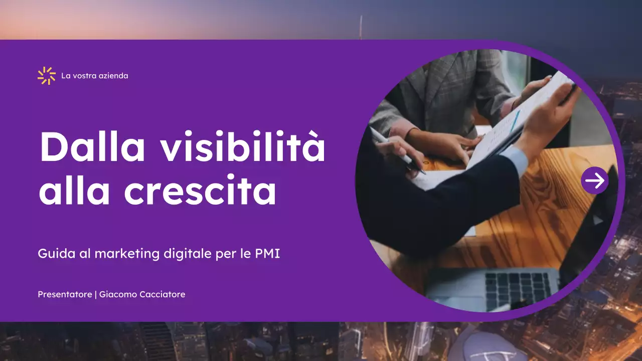 Guida al marketing moderno viola