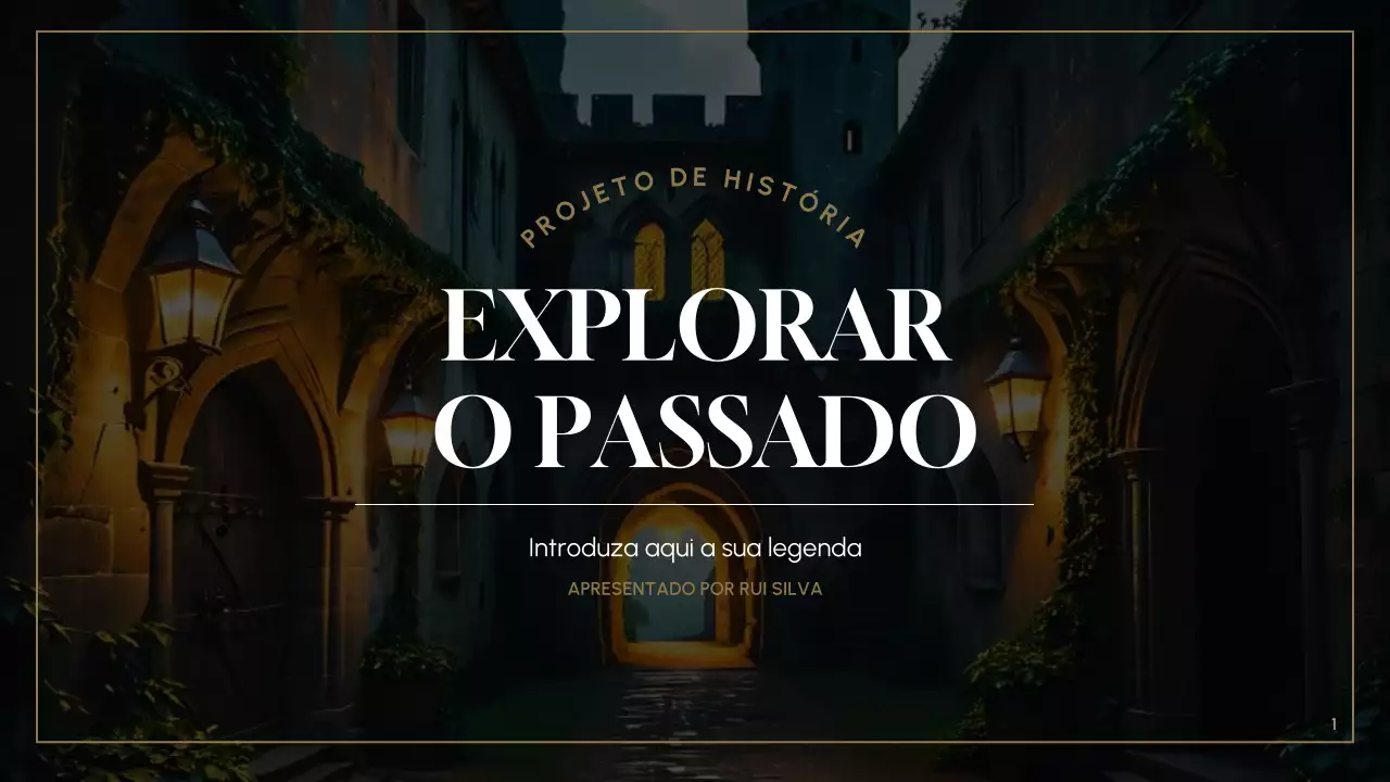 Apresentação de História Medieval Brown
