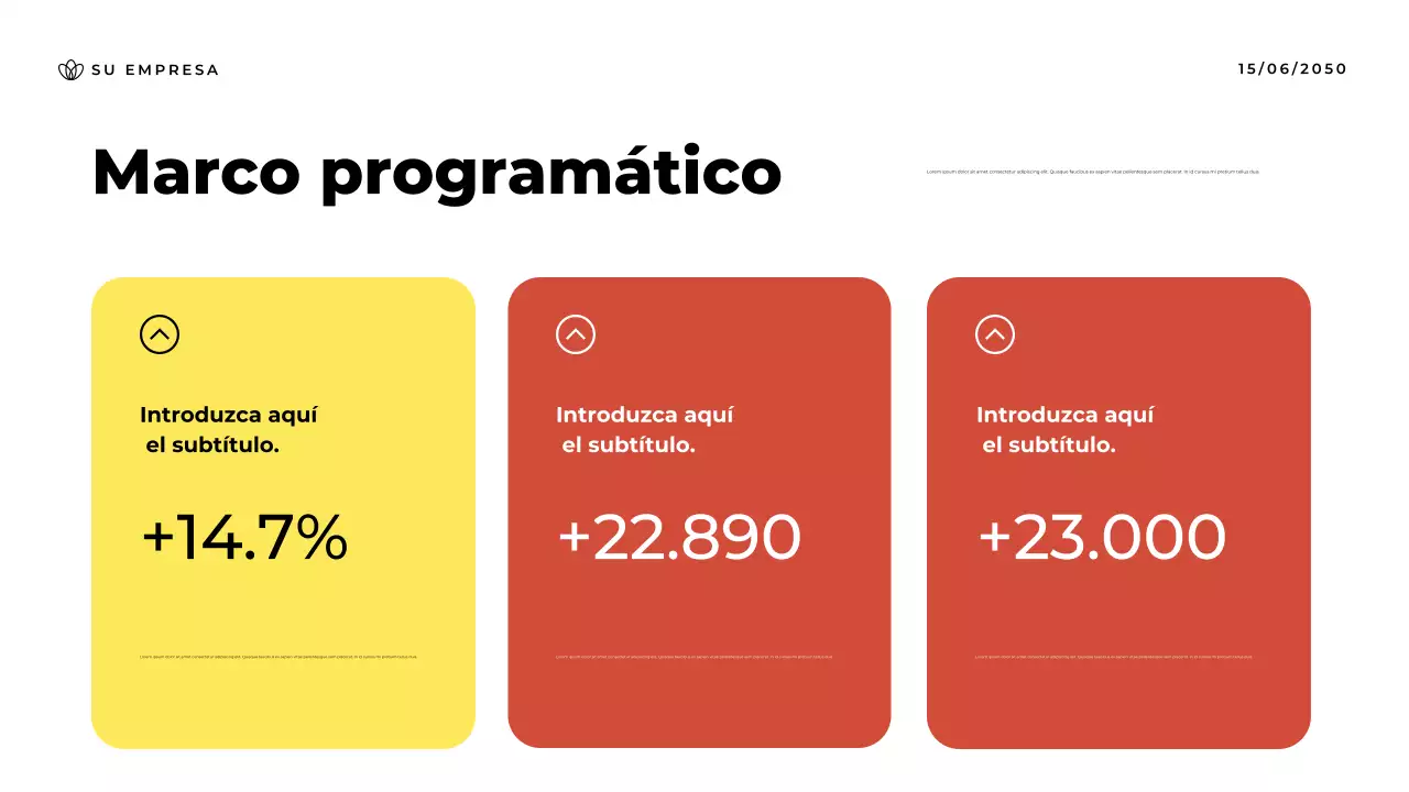 Presentación del anuncio de la comunidad Blue Modern
