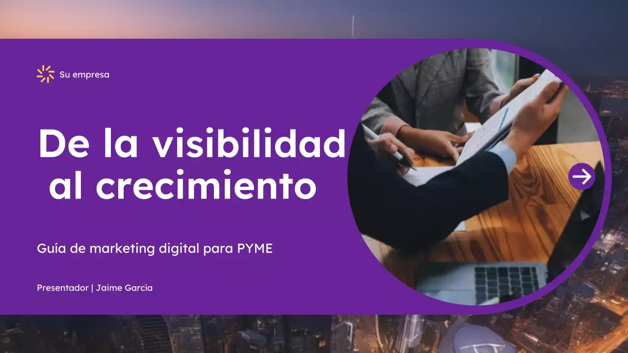 Guía de marketing moderno de Purple