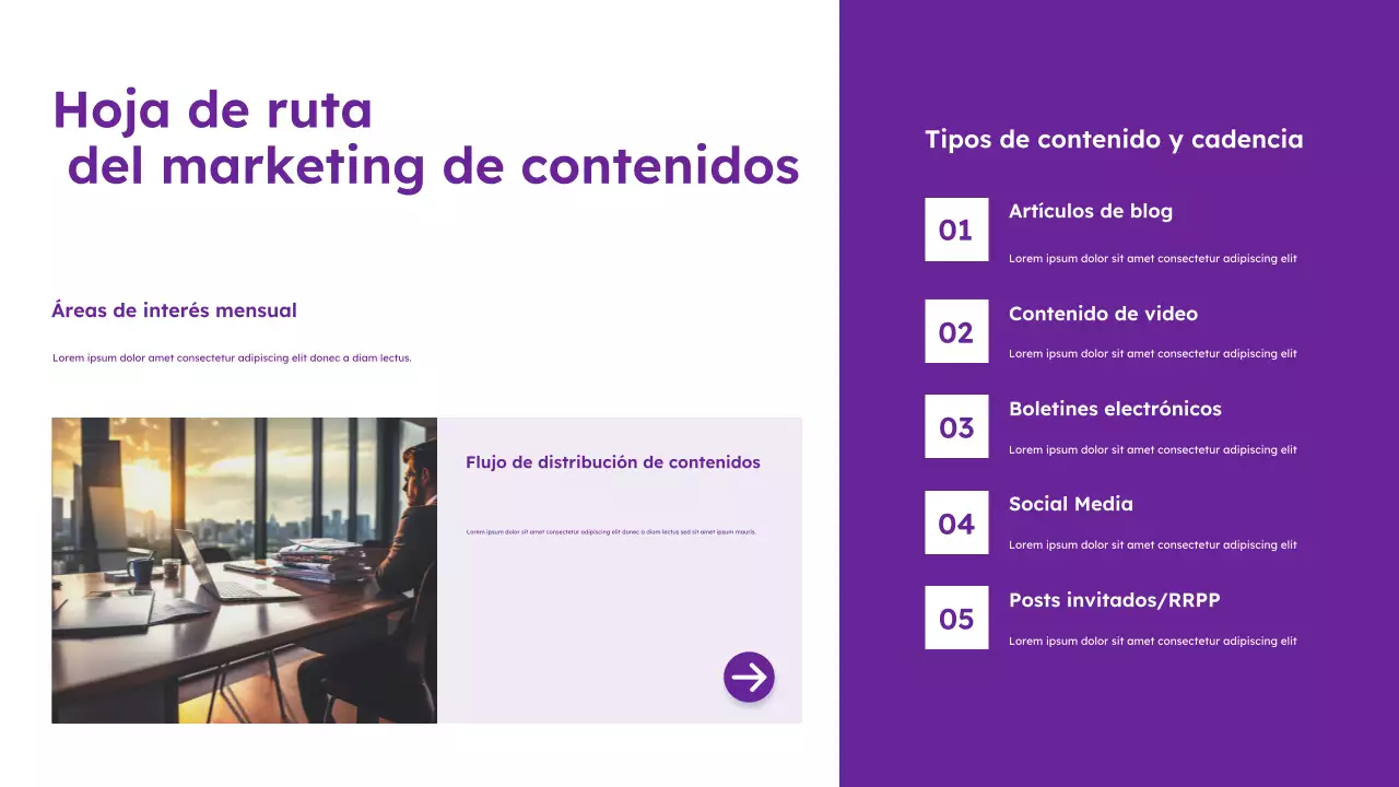 Guía de marketing moderno de Purple