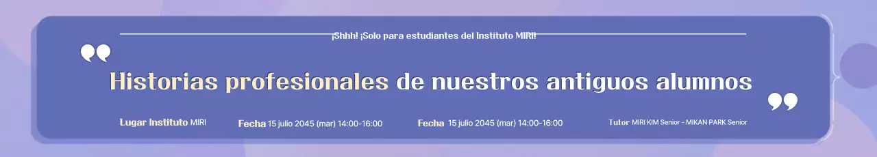 Guía de conferencias especiales de educación simple de Yeon Bora