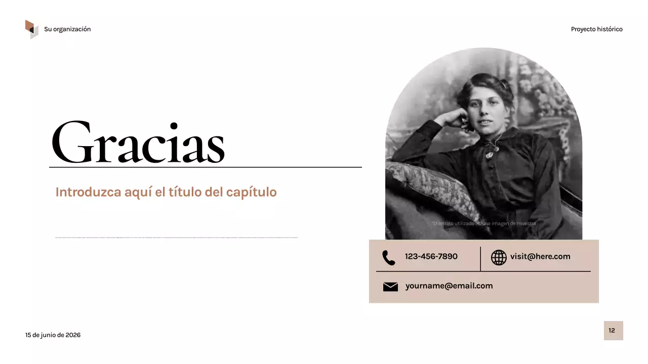 Presentación de la historia de la época negra