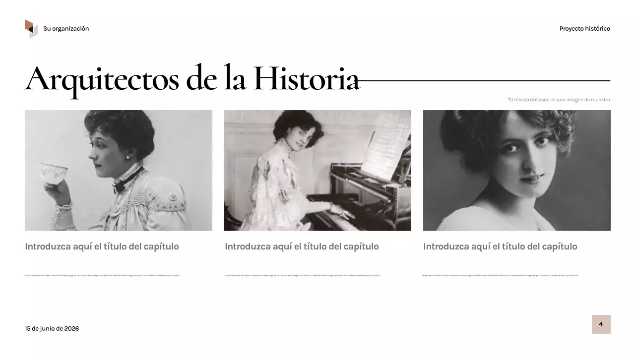 Presentación de la historia de la época negra