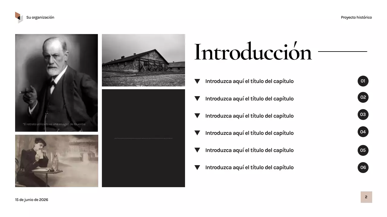 Presentación de la historia de la época negra