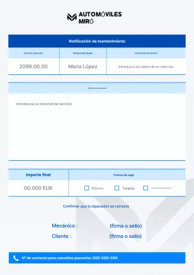 Manual sencillo de cuidado del coche azul