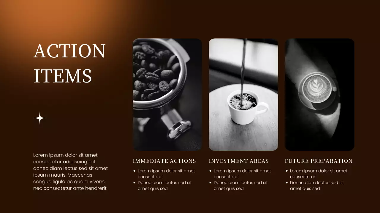 Brown Black Stylish Market Trend Report