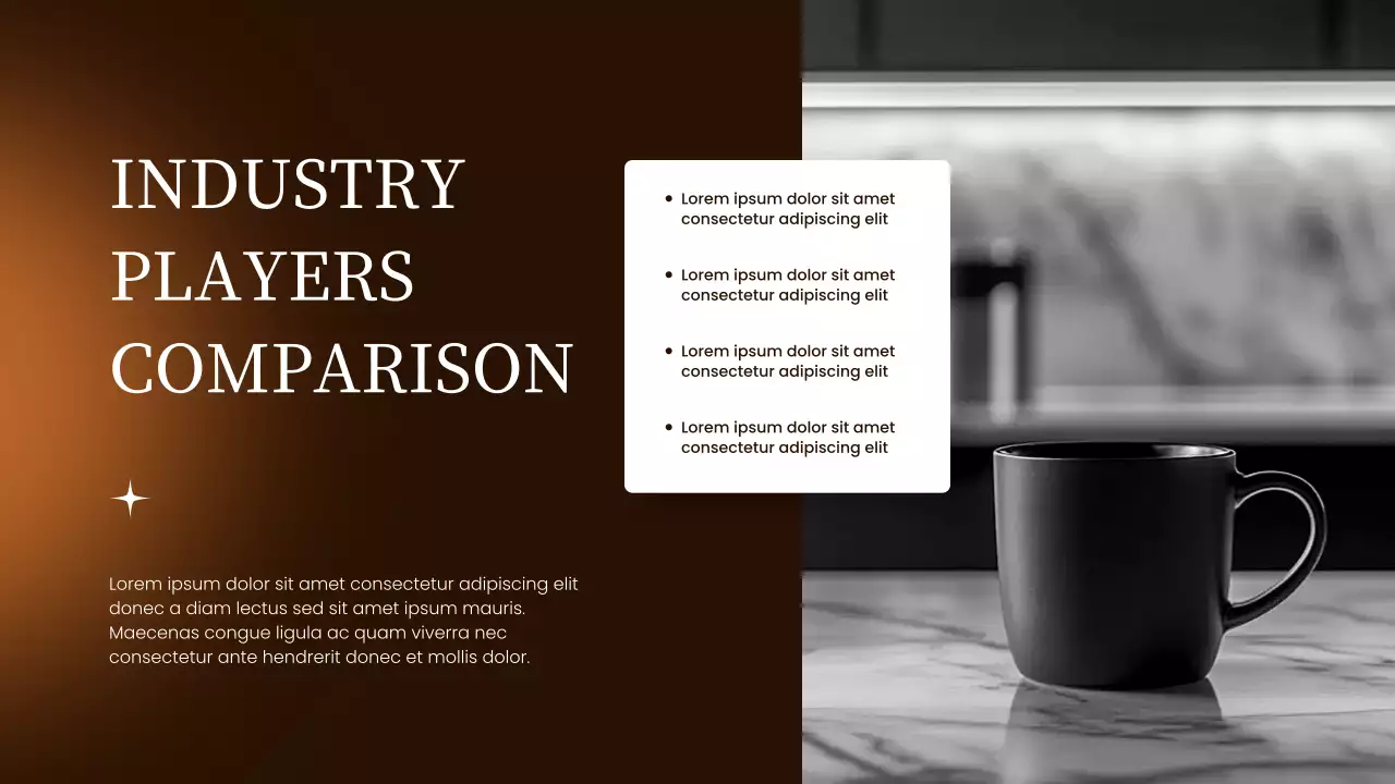 Brown Black Stylish Market Trend Report