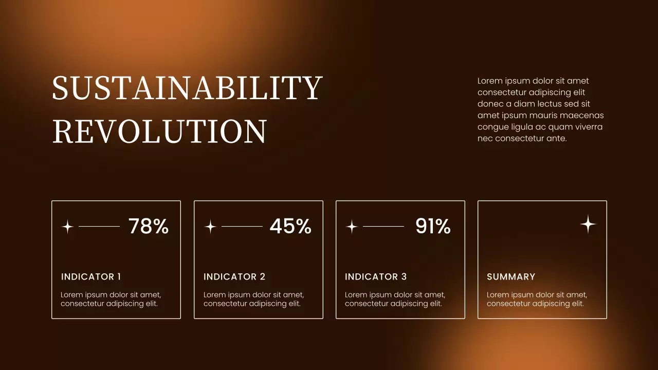 Brown Black Stylish Market Trend Report