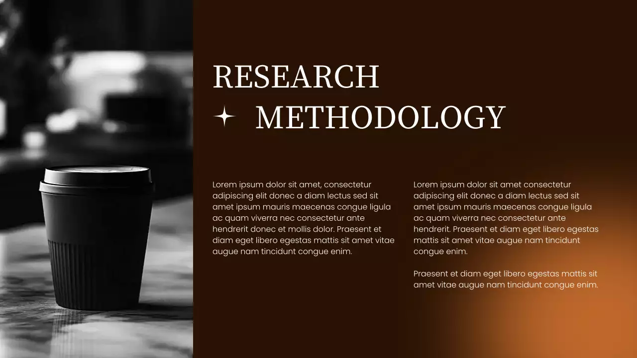 Brown Black Stylish Market Trend Report