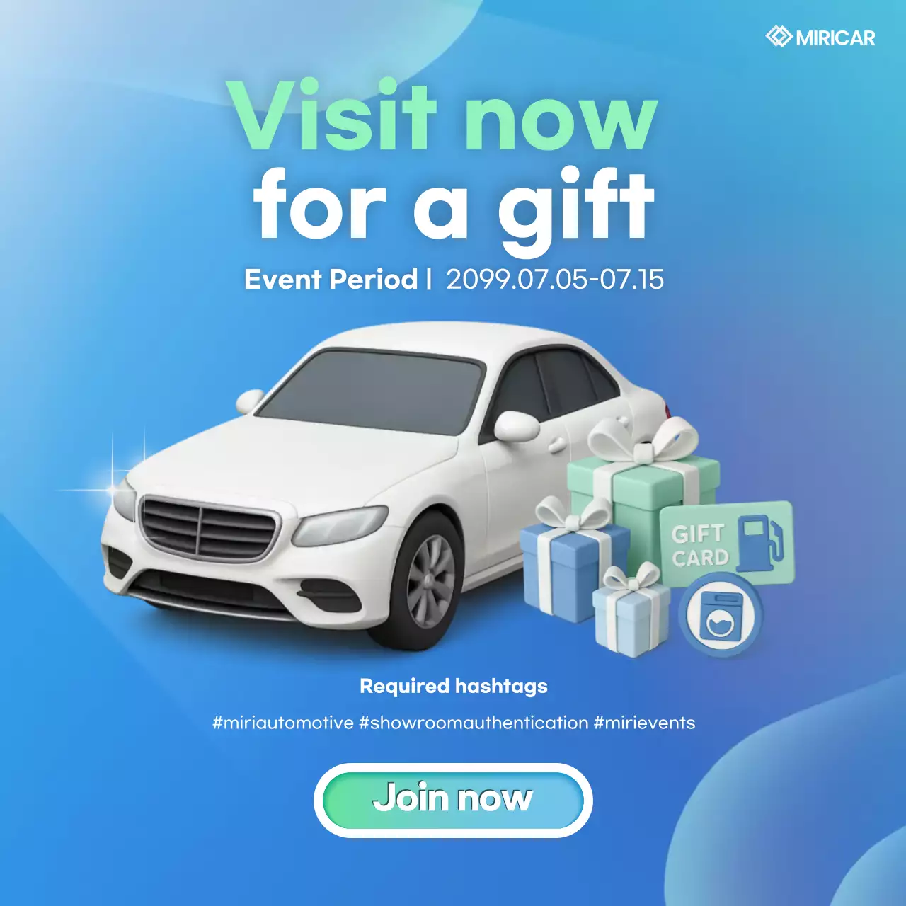 Sự kiện xe hiện đại Sky Blue