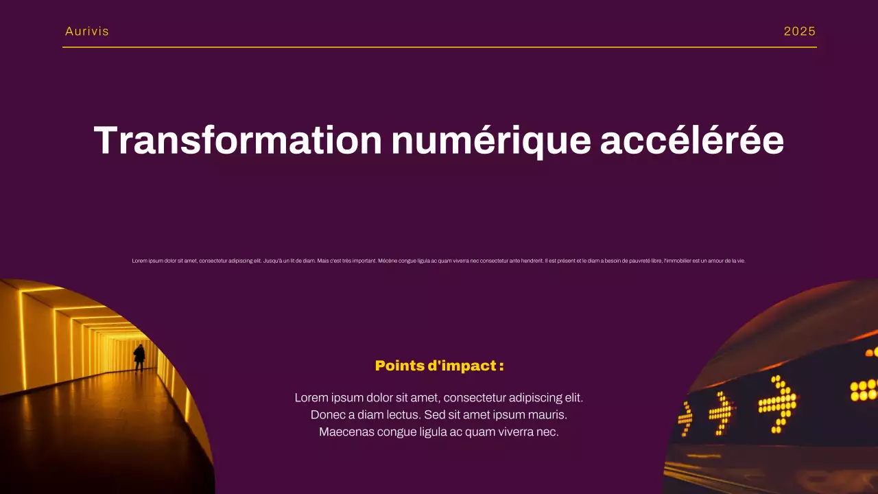 Présentation du rapport sur les tendances du marché moderne jaune