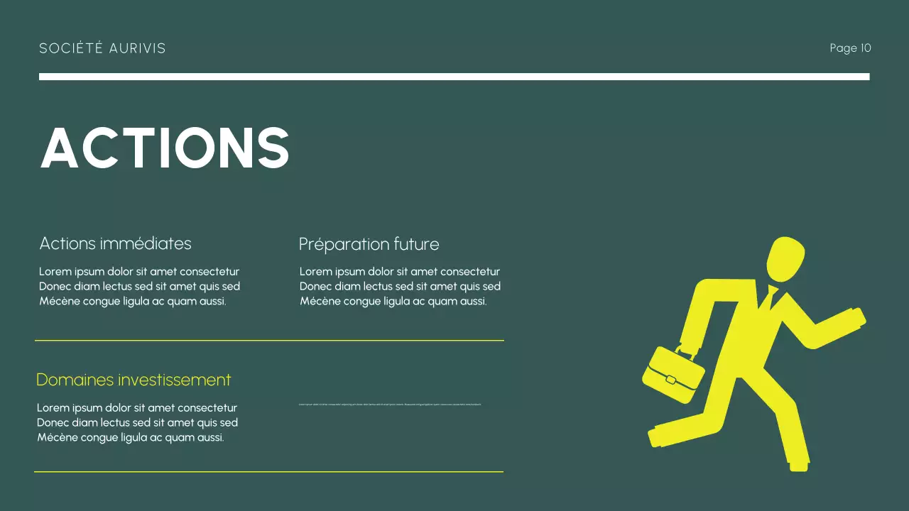 rapport sur le marché moderne jaune