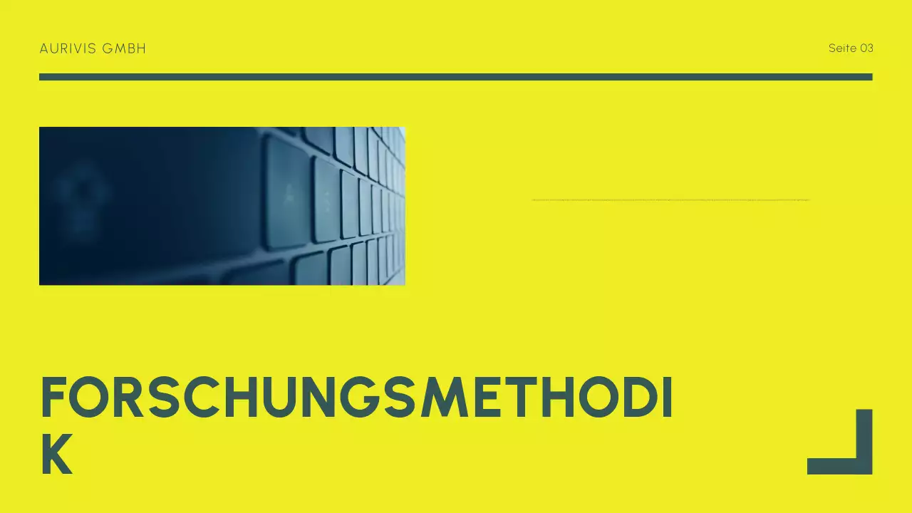 gelber moderner Marktbericht