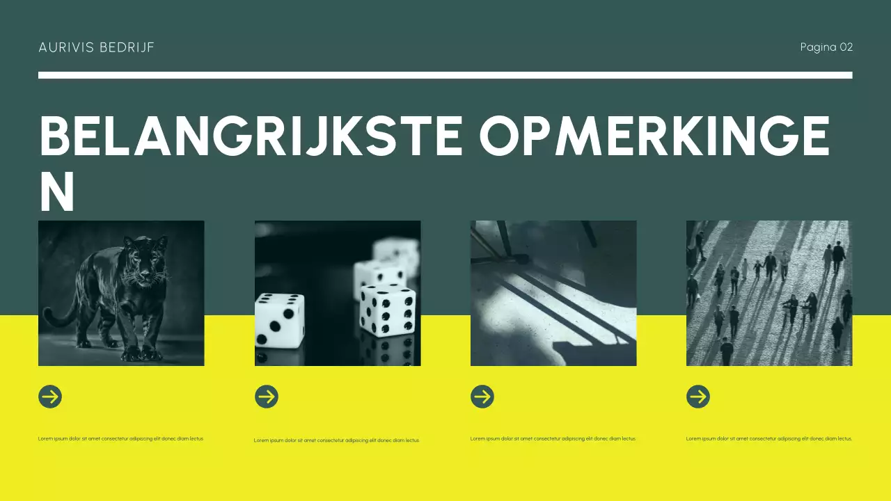 geel modern marktrapport