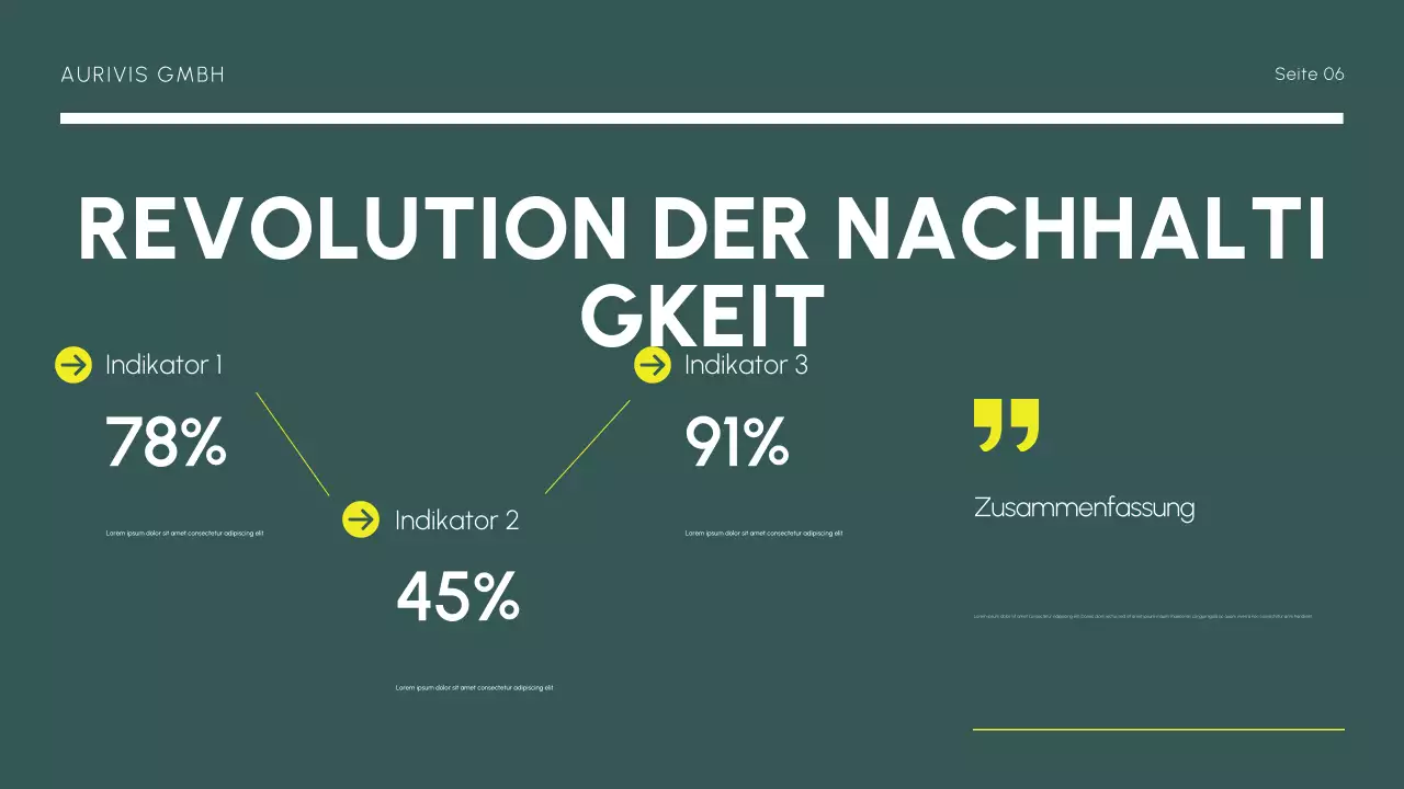 gelber moderner Marktbericht
